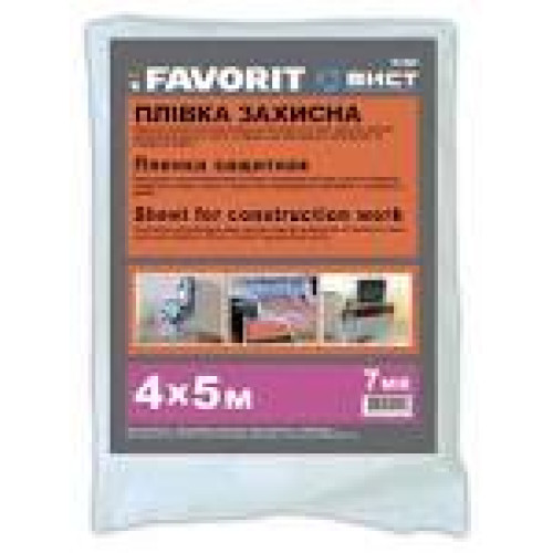10-801 Плівка захисн 7мкм, 4*12,5м