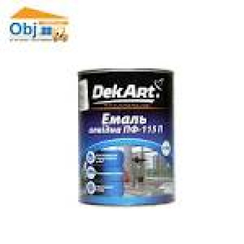 DekArt Емаль ПФ-115 Блакитна 0,9кг