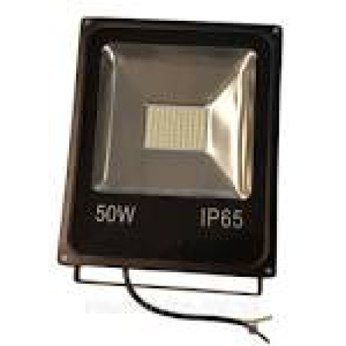 Прожектор LED-SLТ-20W 220В 1500Lm 6500K SOKOL алюмінієвий корпус, гартоване скло