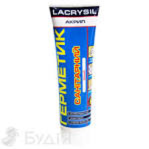 LACRYSIL Герметик санітарний, акрил, білий 280мл LACRYSIL Герметик санітарний, акрил, білий 280мл