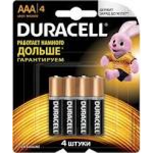 Батарейка DURACELL  LR03/MN2400 AAA 2400мАч (1шт.)