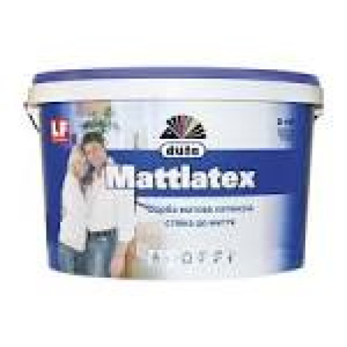 Фарба латексна D100 10л/14кг MATTLATEX DUFA