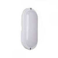 Світильник настін. LED RIGHT HAUSEN круг 8W 6000K IP65 чорний мат. HN-223232