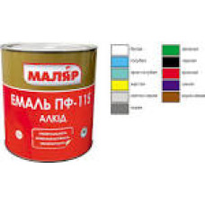 Емаль ПФ-115 жовта (2,8кг) Маляр