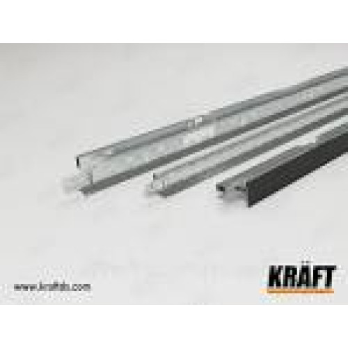 Профіль KRAFT Nova T-24 1200х25х24мм RAL9003