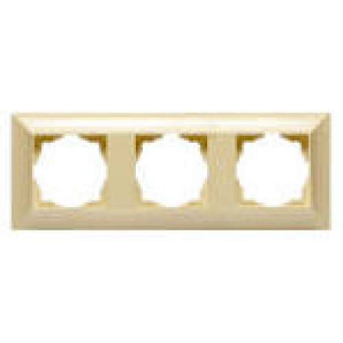 Рамка  крем 3-на  Neoline