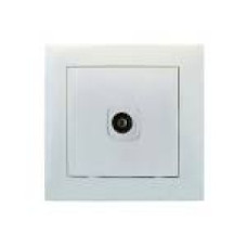 Розетка VELENA RIGHT HAUSEN   1-а TV біла HN-011131