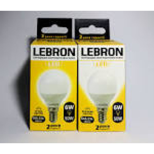 00-10-12  E27 Лампа LED  10W V-A60  куля 4100K 220V 850Lm LEBRON